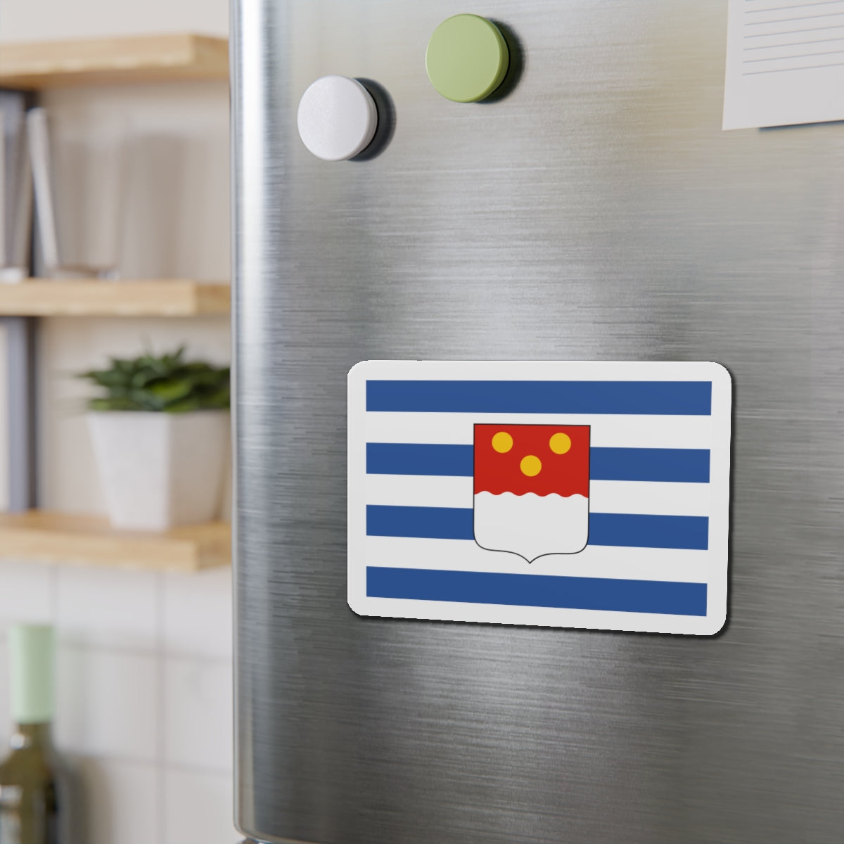 Flag of Batumi Georgia - Die-Cut Magnet-The Sticker Space