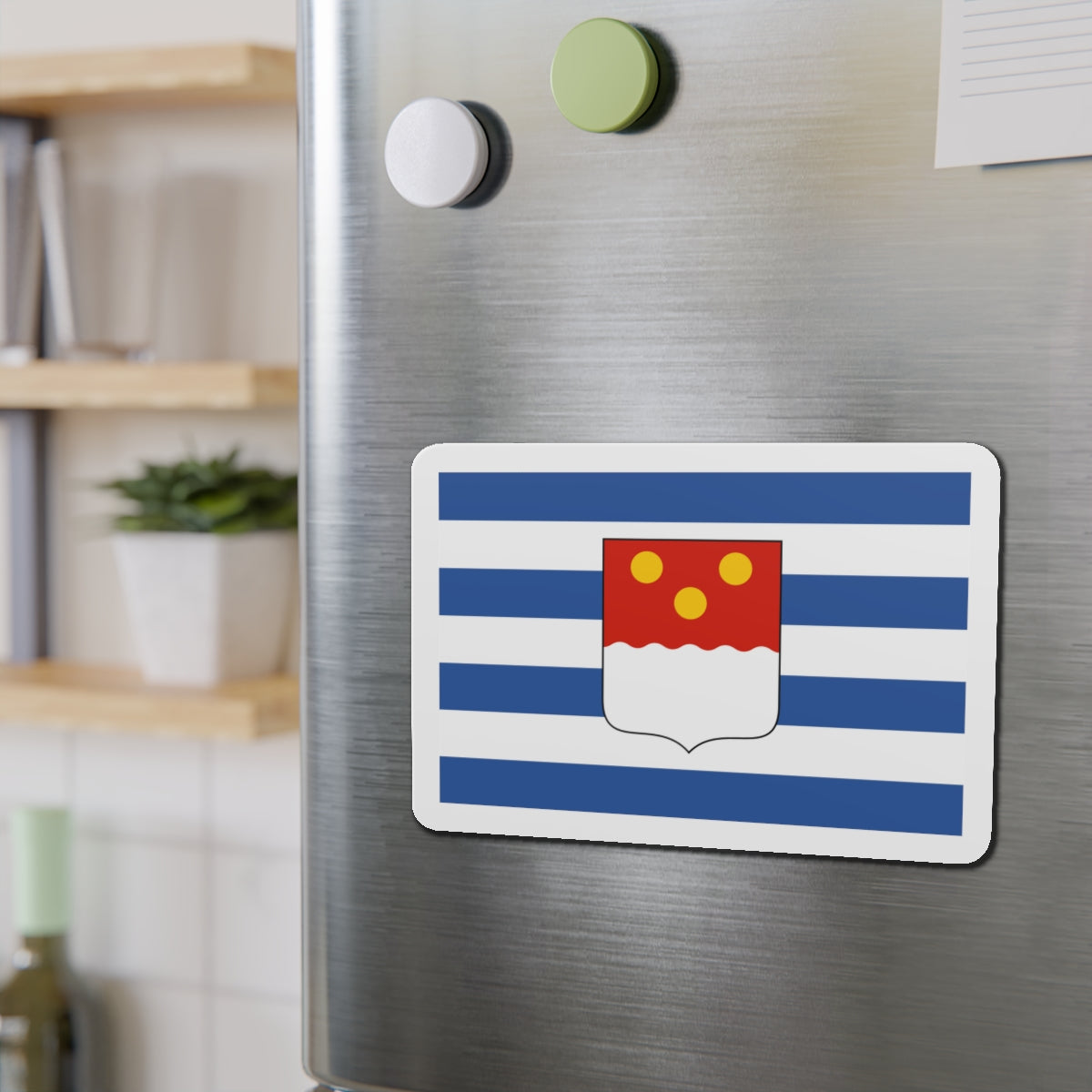 Flag of Batumi Georgia - Die-Cut Magnet-The Sticker Space