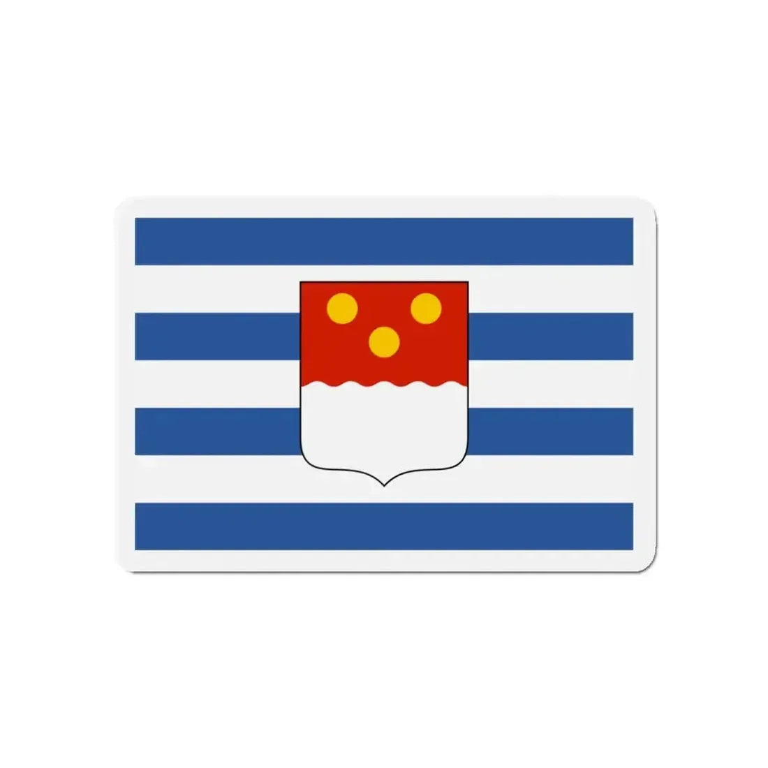 Flag of Batumi Georgia - Refrigerator Magnet 4 Inch - The Sticker Space