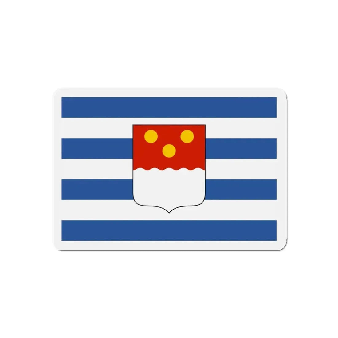Flag of Batumi Georgia - Refrigerator Magnet 5 Inch - The Sticker Space