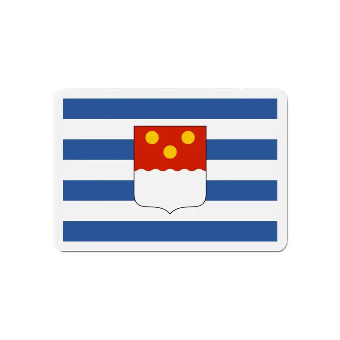 Flag of Batumi Georgia - Refrigerator Magnet 6 Inch - The Sticker Space