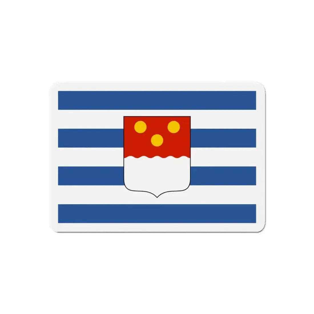 Flag of Batumi Georgia - Refrigerator Magnet - The Sticker Space