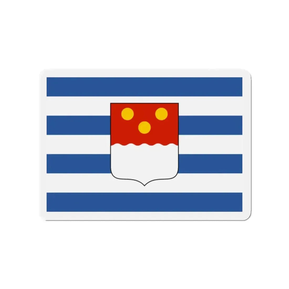Flag of Batumi Georgia - Refrigerator Magnet - The Sticker Space