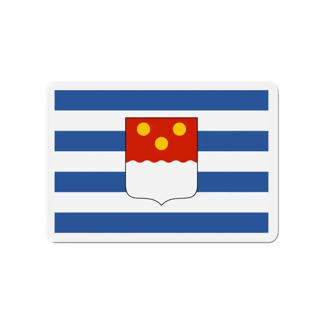 Flag of Batumi Georgia - Refrigerator Magnet - The Sticker Space