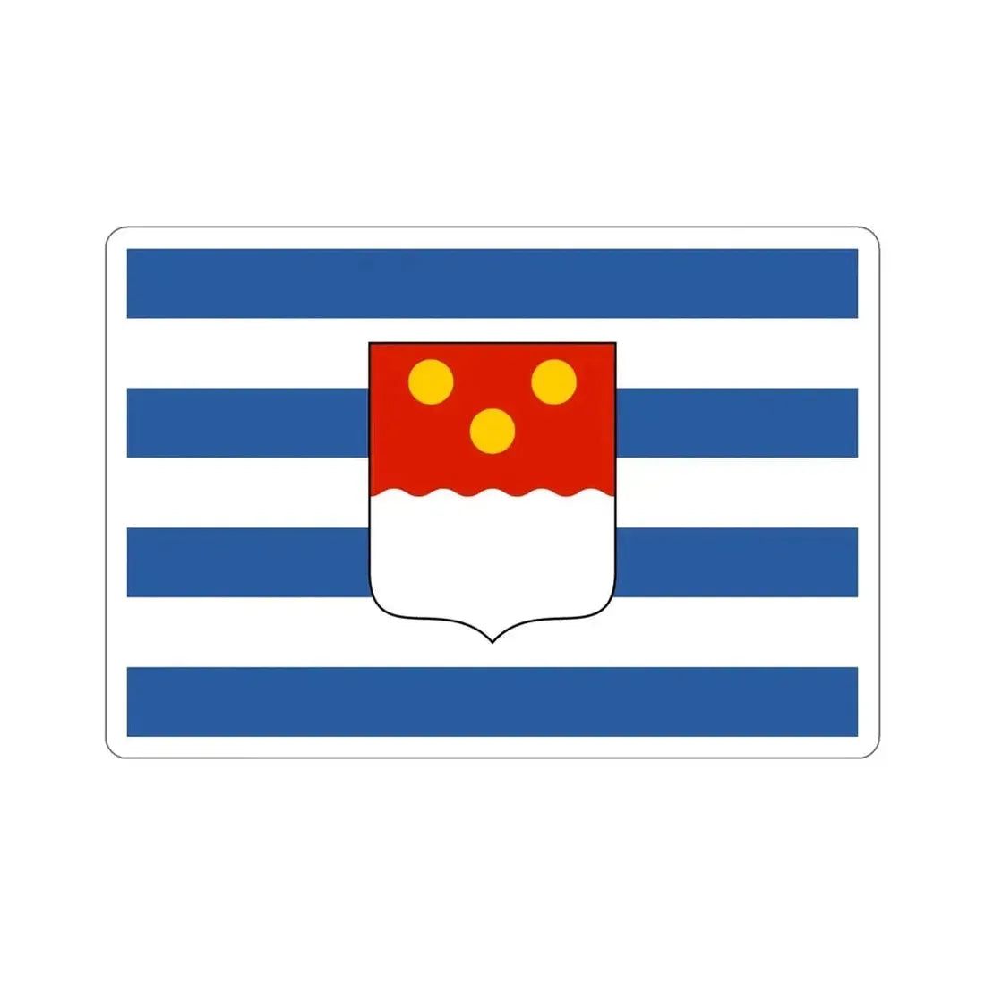 Flag of Batumi Georgia STICKER Vinyl Die-Cut Decal - The Sticker Space