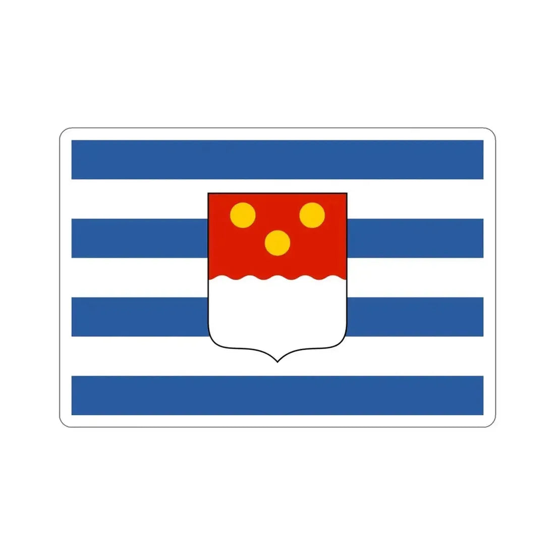 Flag of Batumi Georgia STICKER Vinyl Die-Cut Decal - The Sticker Space