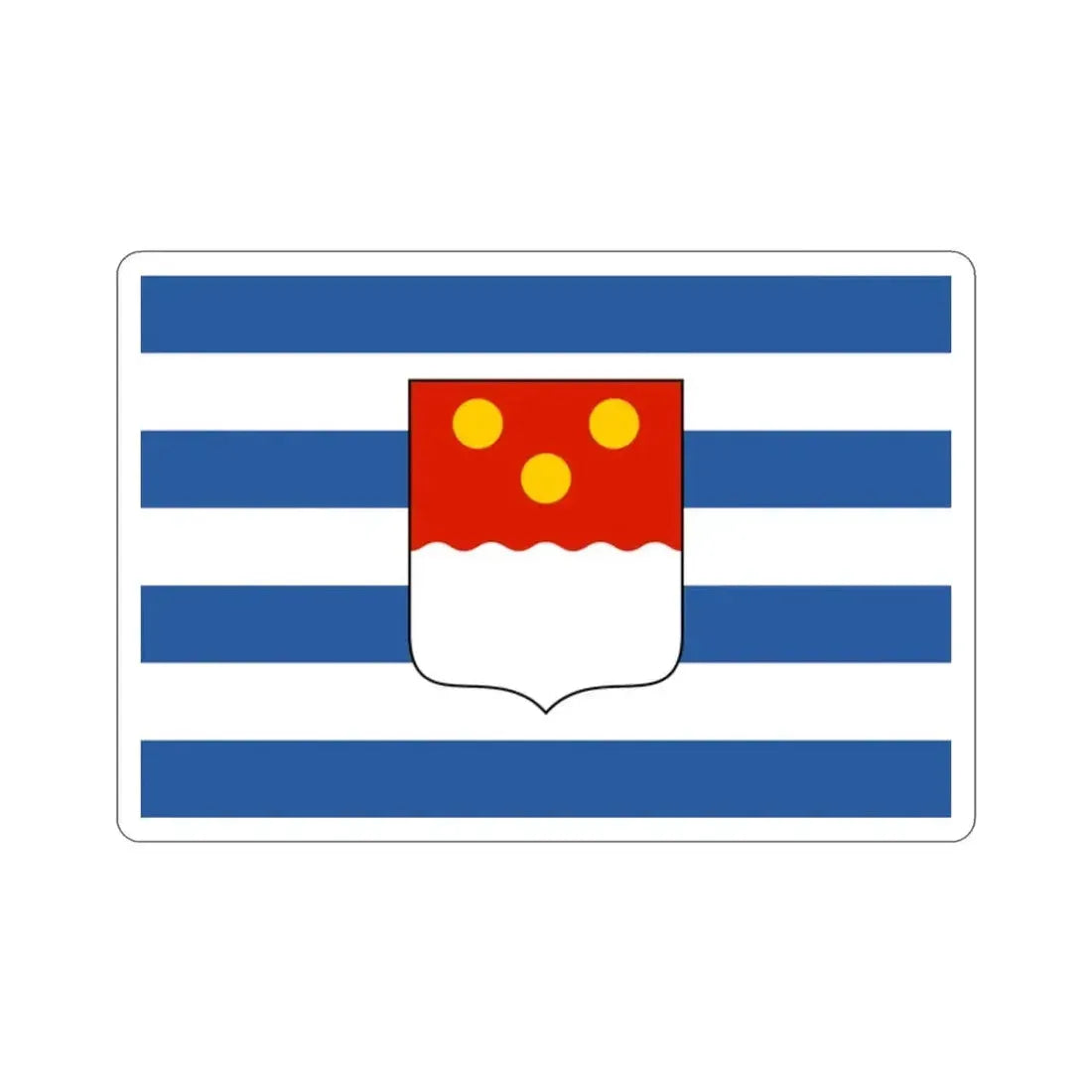 Flag of Batumi Georgia STICKER Vinyl Die-Cut Decal - The Sticker Space
