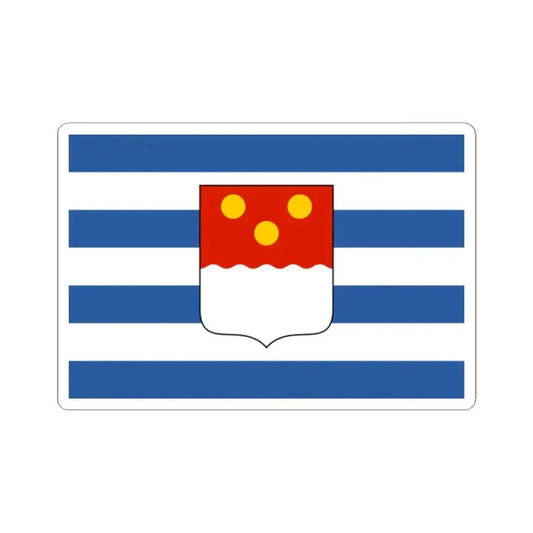 Flag of Batumi Georgia - STICKER Vinyl Kiss-Cut Decal 2 Inch White - The Sticker Space