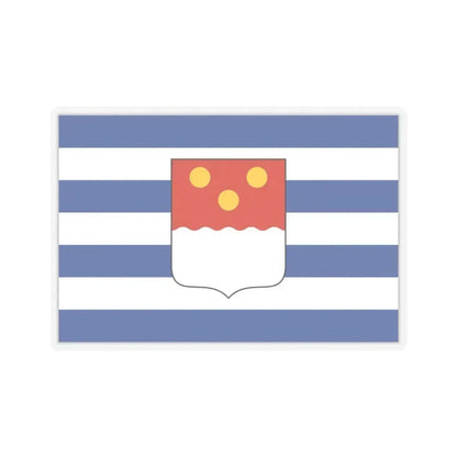 Flag of Batumi Georgia - STICKER Vinyl Kiss-Cut Decal 3 Inch Transparent - The Sticker Space