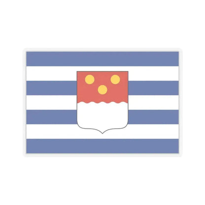 Flag of Batumi Georgia - STICKER Vinyl Kiss-Cut Decal 6 Inch Transparent - The Sticker Space
