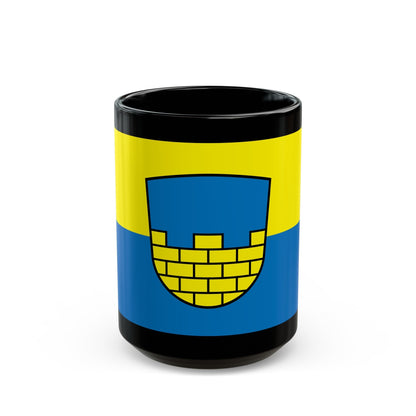 Flag of Bautzen Germany - Black Coffee Mug-15oz-The Sticker Space