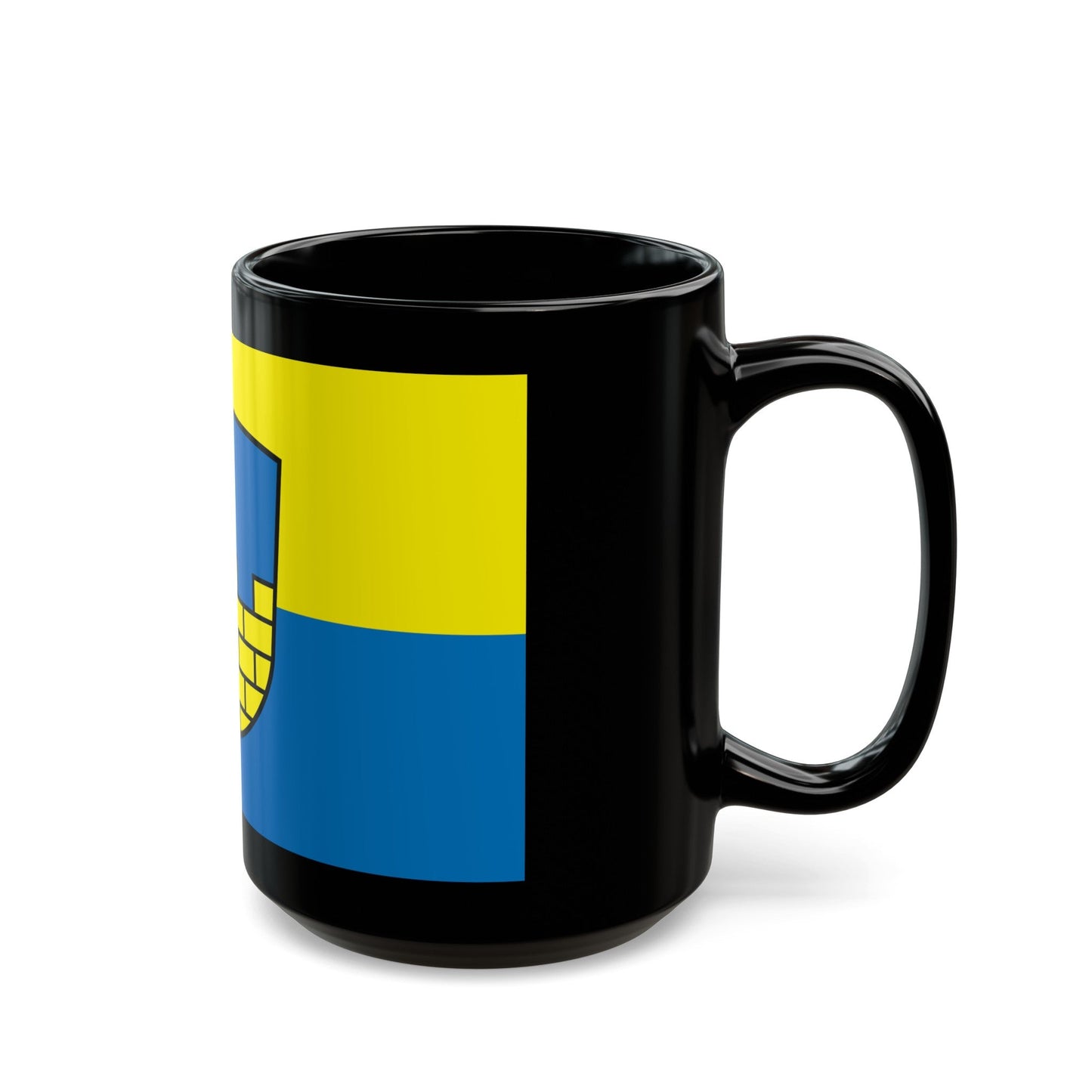 Flag of Bautzen Germany - Black Coffee Mug-The Sticker Space