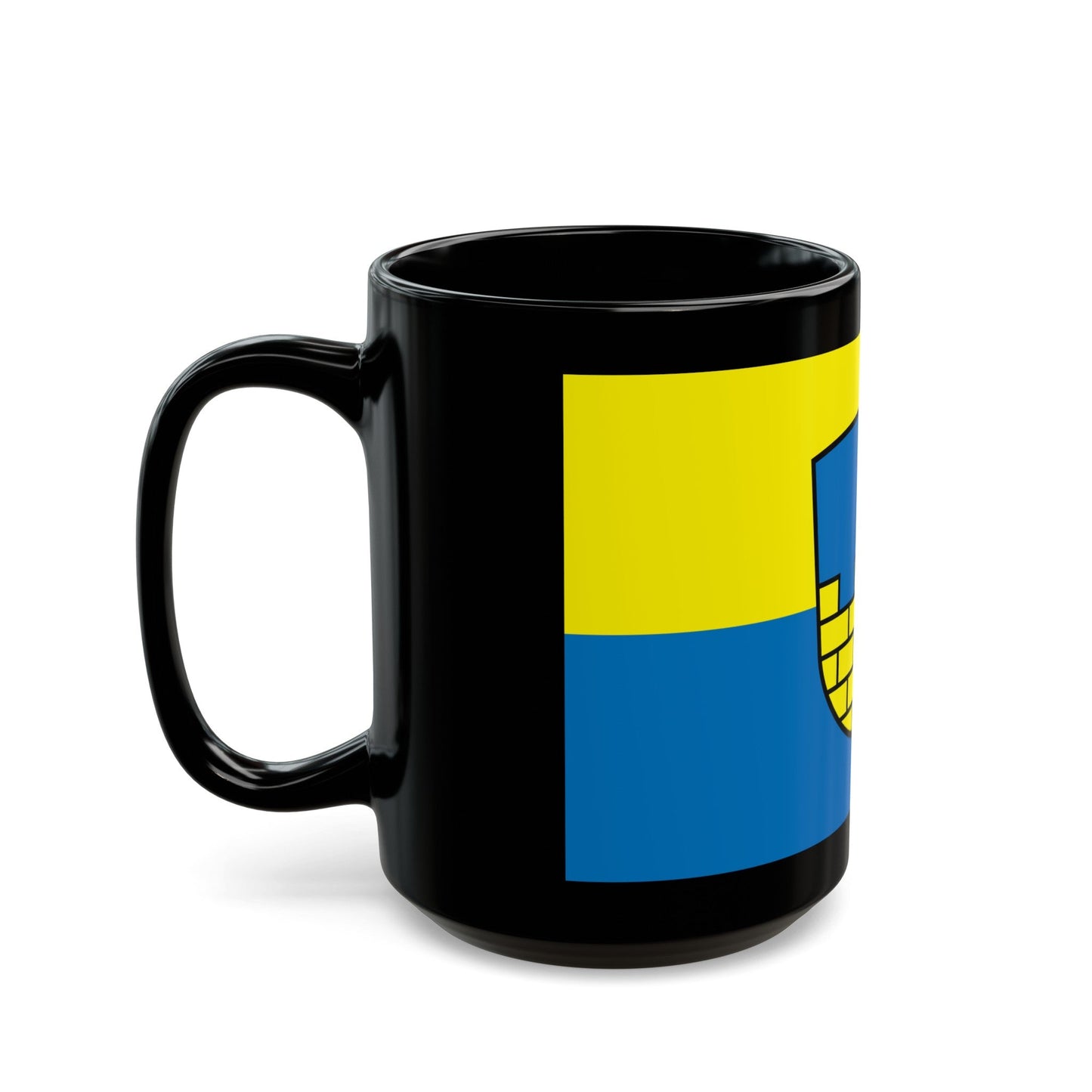 Flag of Bautzen Germany - Black Coffee Mug-The Sticker Space