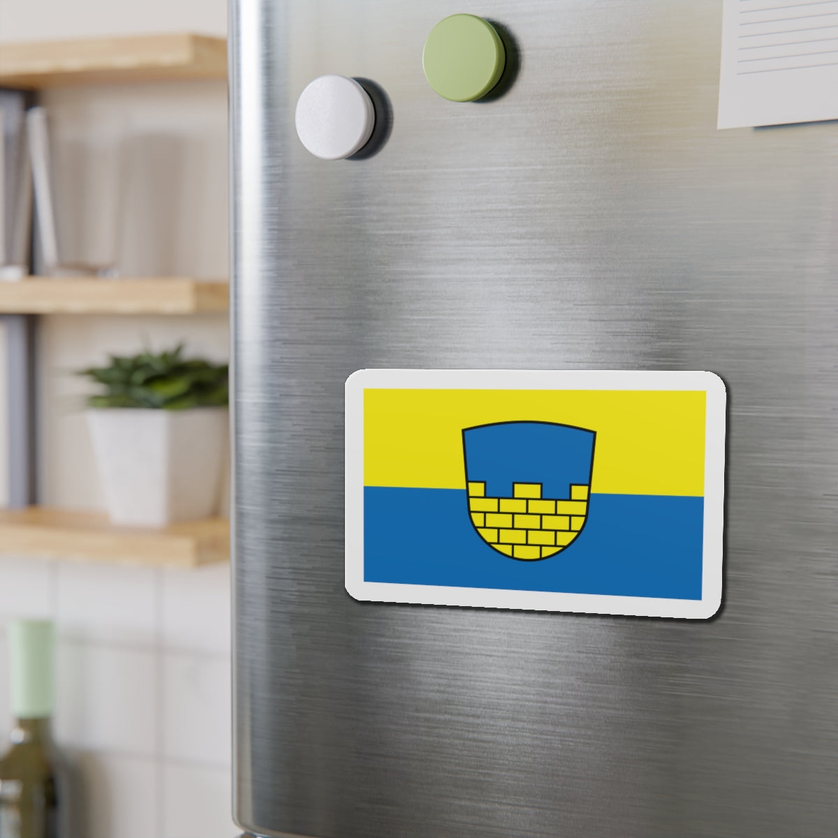 Flag of Bautzen Germany - Die-Cut Magnet-The Sticker Space