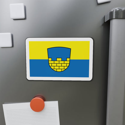 Flag of Bautzen Germany - Die-Cut Magnet-The Sticker Space