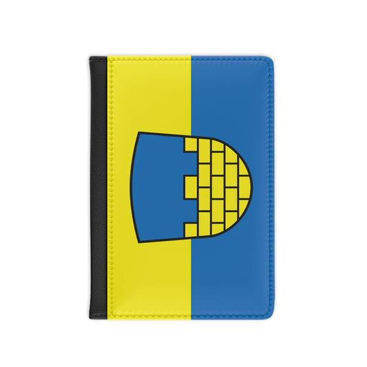 Flag of Bautzen Germany - Passport Holder-3.9" x 5.8"-The Sticker Space