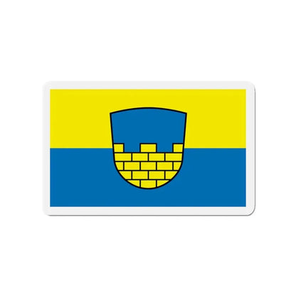 Flag of Bautzen Germany - Refrigerator Magnet 3 Inch - The Sticker Space