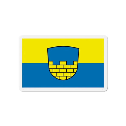 Flag of Bautzen Germany - Refrigerator Magnet 4 Inch - The Sticker Space