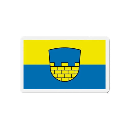 Flag of Bautzen Germany - Refrigerator Magnet - The Sticker Space