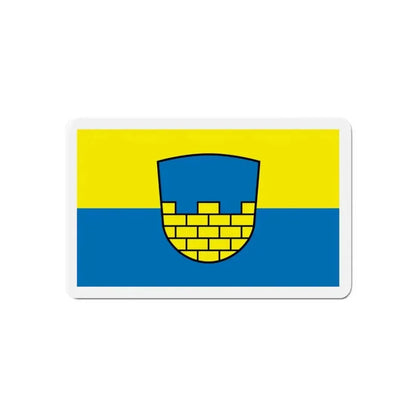 Flag of Bautzen Germany - Refrigerator Magnet - The Sticker Space