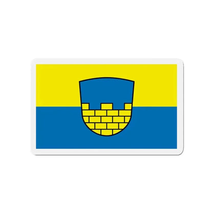 Flag of Bautzen Germany - Refrigerator Magnet - The Sticker Space