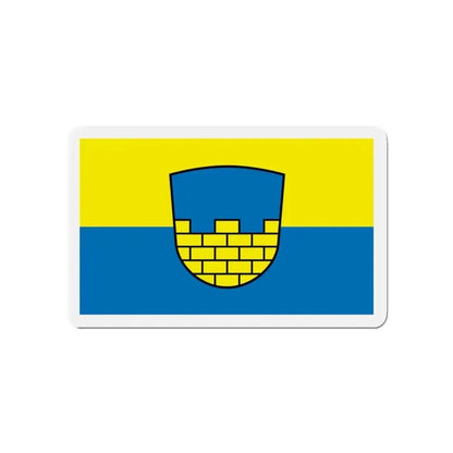 Flag of Bautzen Germany - Refrigerator Magnet - The Sticker Space