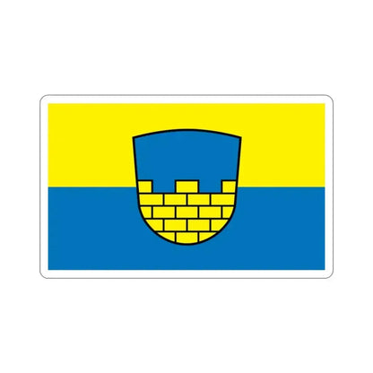 Flag of Bautzen Germany STICKER Vinyl Die-Cut Decal 2 Inch - The Sticker Space