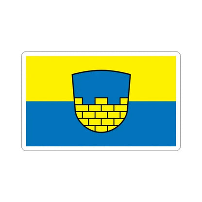 Flag of Bautzen Germany STICKER Vinyl Die-Cut Decal 2 Inch - The Sticker Space