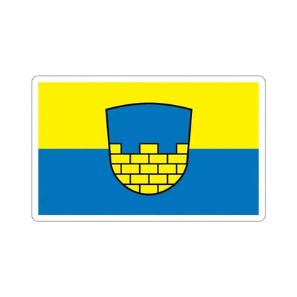 Flag of Bautzen Germany STICKER Vinyl Die-Cut Decal 3 Inch - The Sticker Space