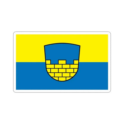 Flag of Bautzen Germany STICKER Vinyl Die-Cut Decal 3 Inch - The Sticker Space