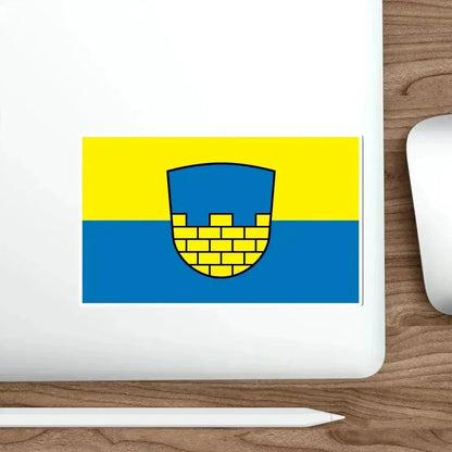 Flag of Bautzen Germany STICKER Vinyl Die-Cut Decal - The Sticker Space