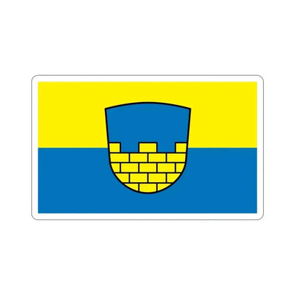 Flag of Bautzen Germany STICKER Vinyl Die-Cut Decal - The Sticker Space