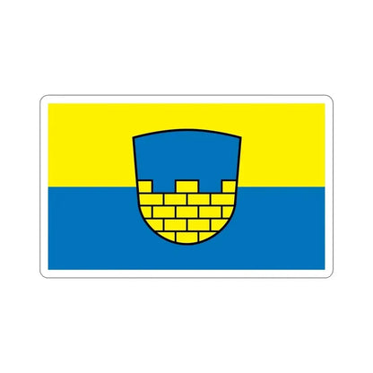 Flag of Bautzen Germany STICKER Vinyl Die-Cut Decal - The Sticker Space