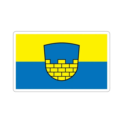Flag of Bautzen Germany STICKER Vinyl Die-Cut Decal - The Sticker Space