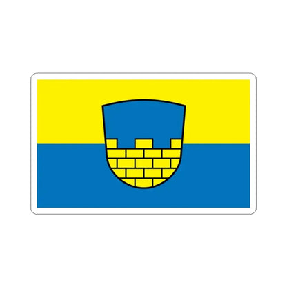 Flag of Bautzen Germany STICKER Vinyl Die-Cut Decal - The Sticker Space