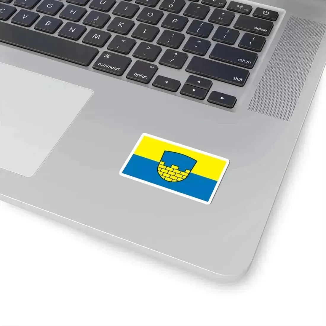 Flag of Bautzen Germany - STICKER Vinyl Kiss-Cut Decal - The Sticker Space