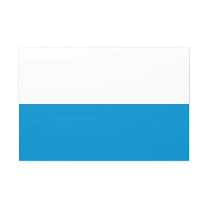 Flag of Bavaria bicolour variant Germany - Canvas Wall Art - The Sticker Space