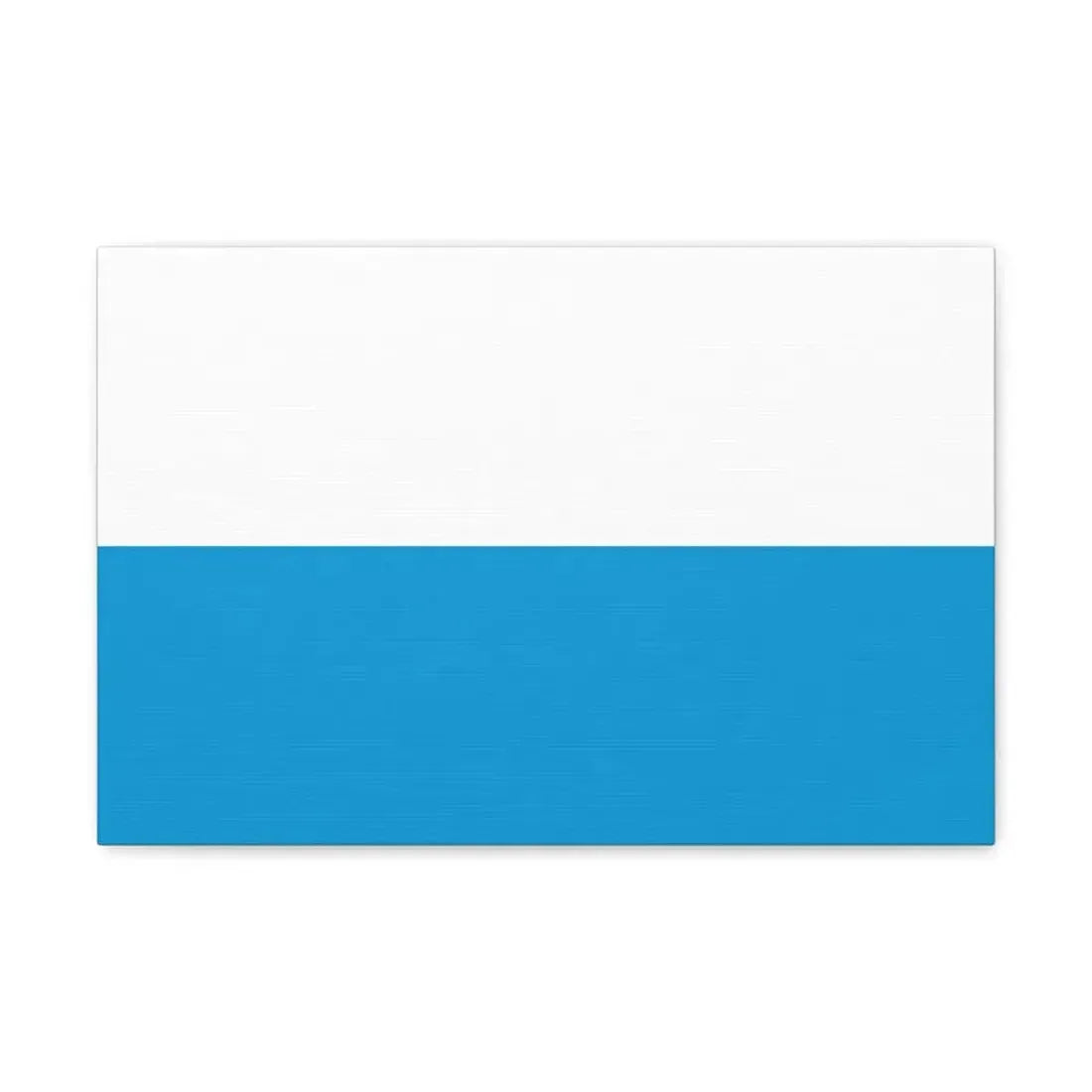 Flag of Bavaria bicolour variant Germany - Canvas Wall Art - The Sticker Space