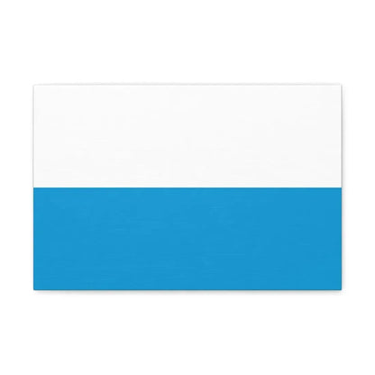 Flag of Bavaria bicolour variant Germany - Canvas Wall Art - The Sticker Space