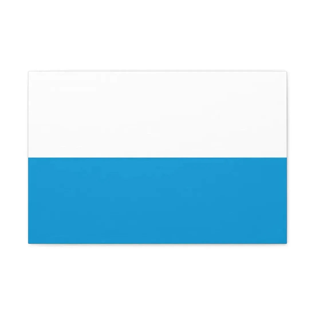 Flag of Bavaria bicolour variant Germany - Canvas Wall Art - The Sticker Space