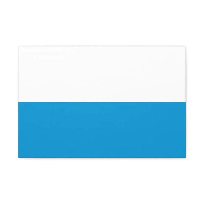 Flag of Bavaria bicolour variant Germany - Canvas Wall Art - The Sticker Space