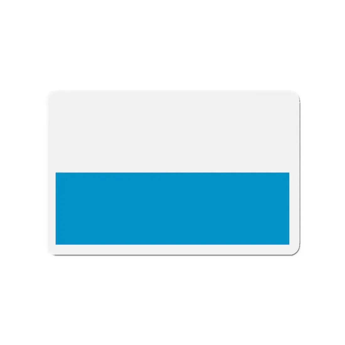 Flag of Bavaria bicolour variant Germany - Refrigerator Magnet 2 Inch - The Sticker Space
