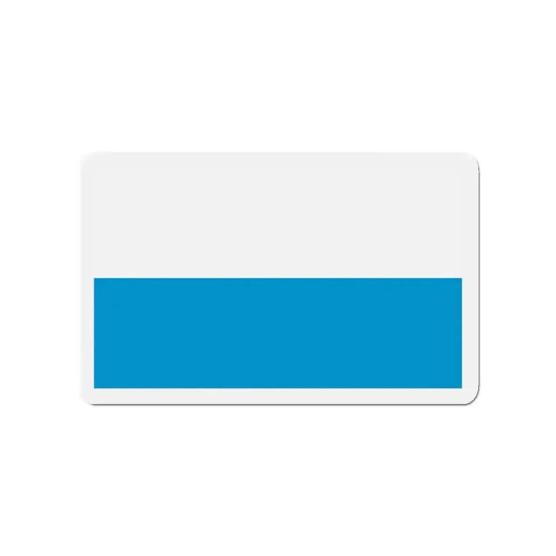 Flag of Bavaria bicolour variant Germany - Refrigerator Magnet 3 Inch - The Sticker Space