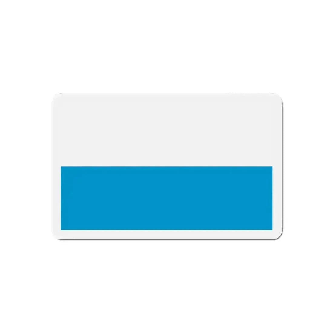 Flag of Bavaria bicolour variant Germany - Refrigerator Magnet - The Sticker Space