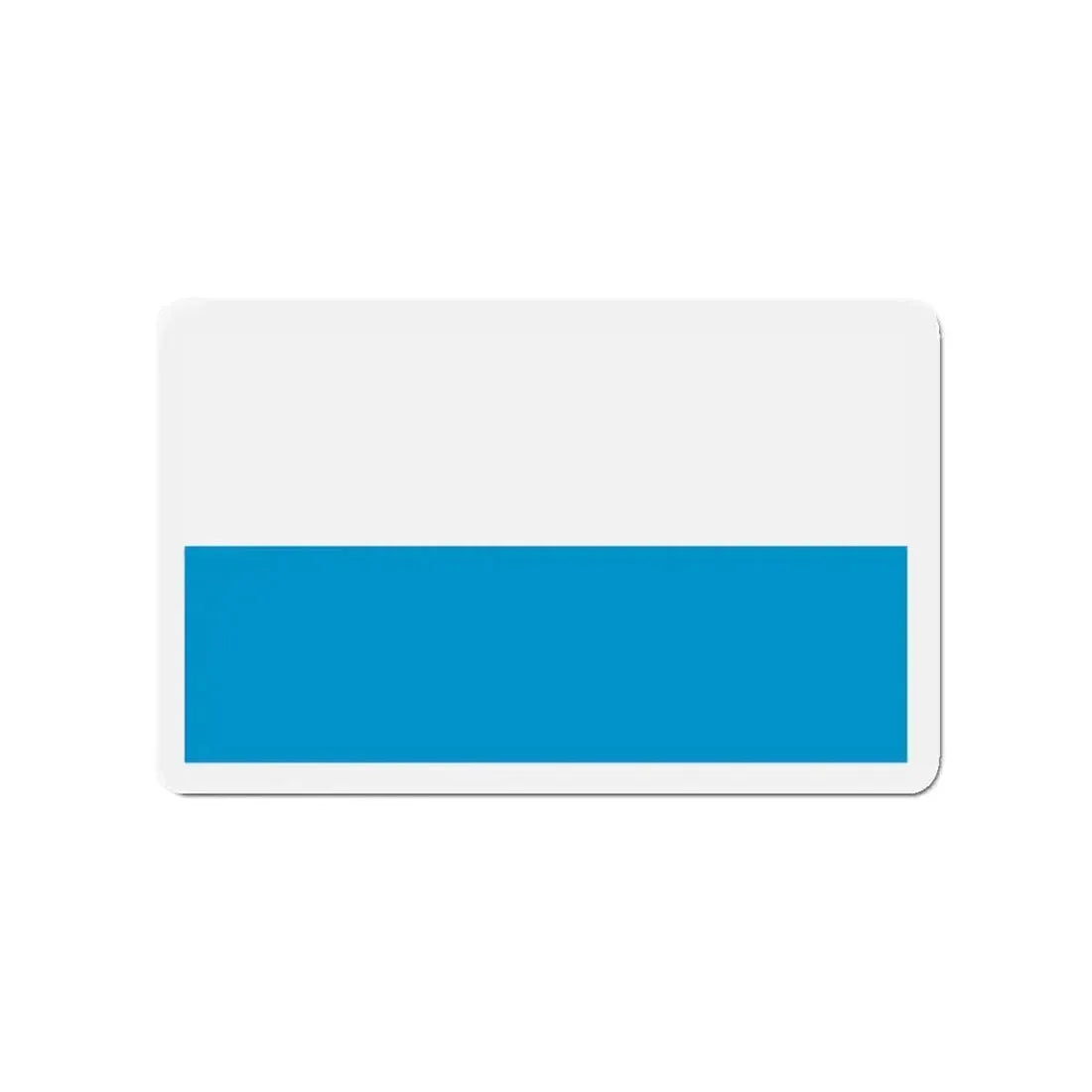 Flag of Bavaria bicolour variant Germany - Refrigerator Magnet - The Sticker Space