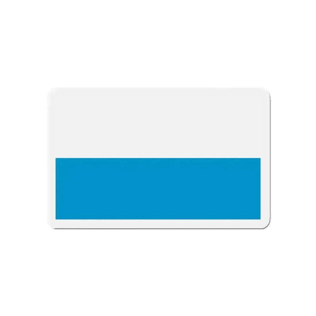 Flag of Bavaria bicolour variant Germany - Refrigerator Magnet - The Sticker Space