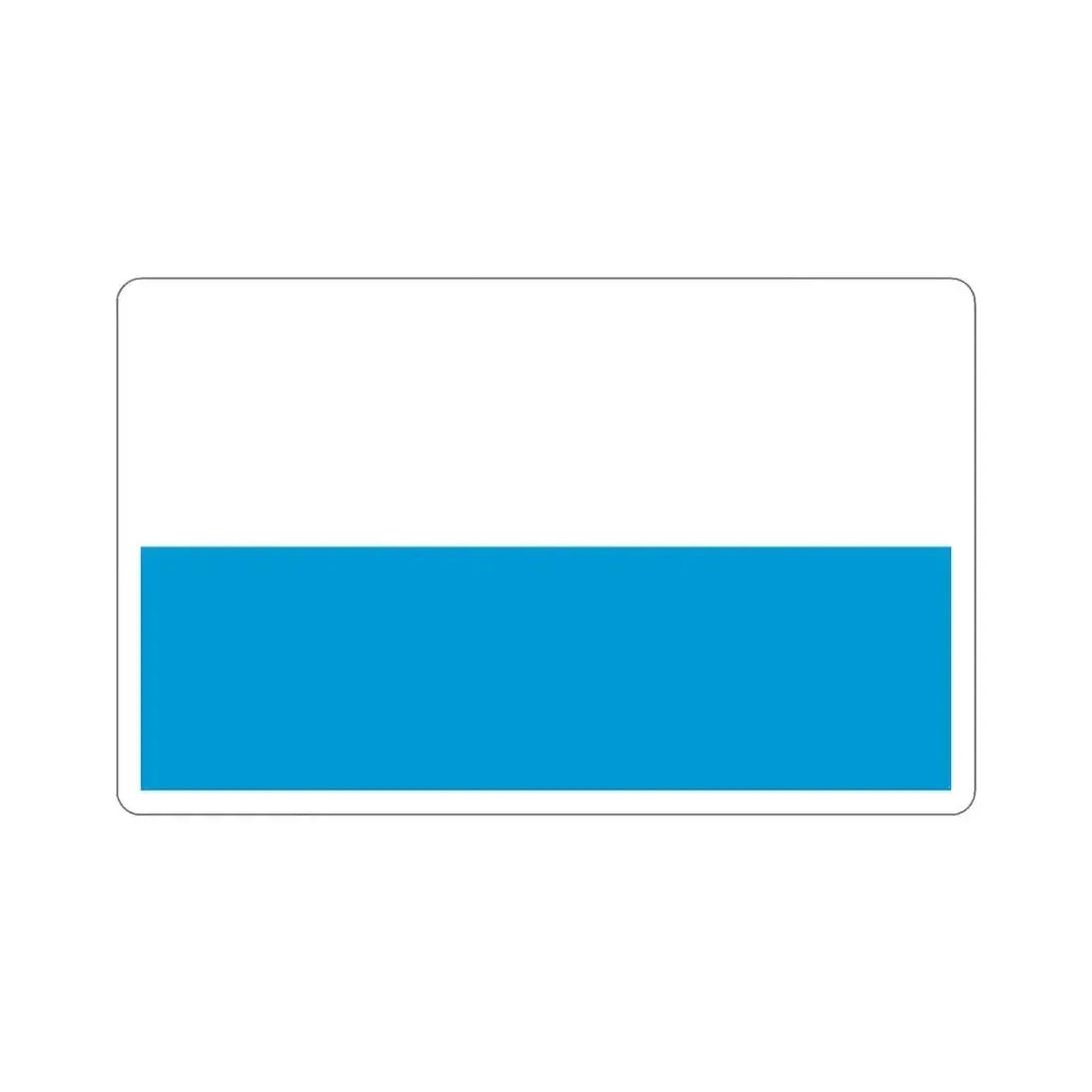 Flag of Bavaria bicolour variant Germany STICKER Vinyl Die-Cut Decal - The Sticker Space