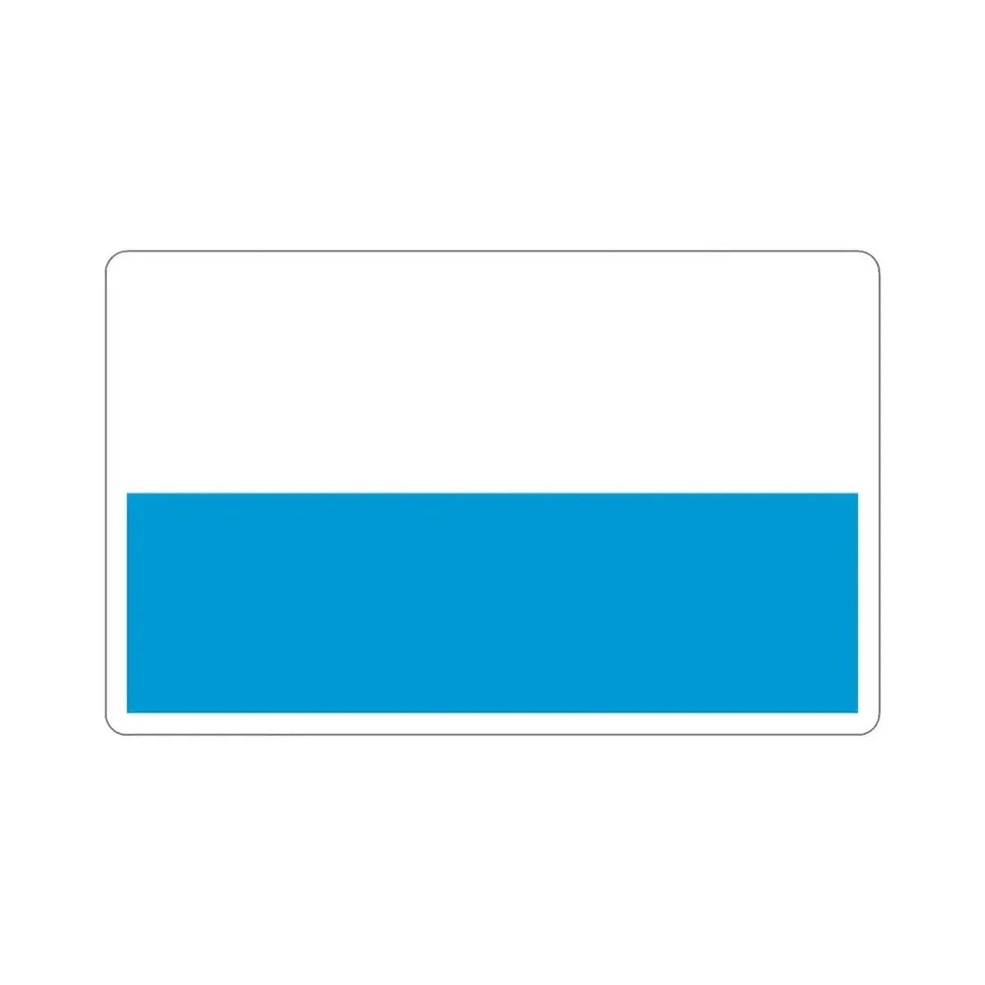 Flag of Bavaria bicolour variant Germany STICKER Vinyl Die-Cut Decal - The Sticker Space