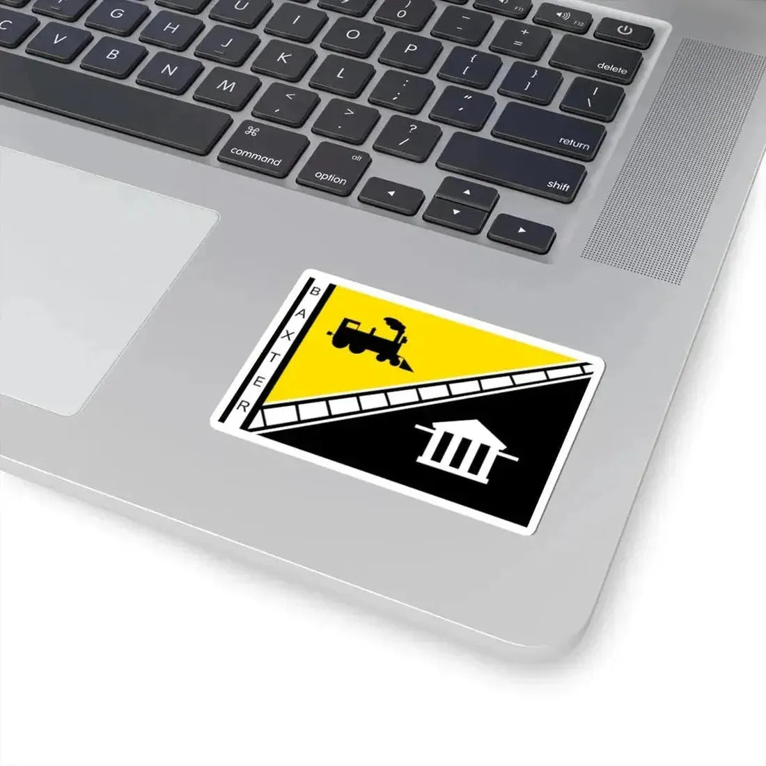 Flag of Baxter Tennessee (United States) STICKER Vinyl Kiss-Cut Decal - The Sticker Space