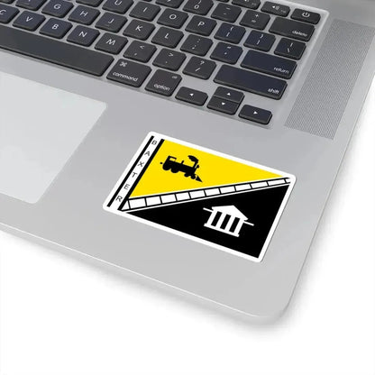 Flag of Baxter Tennessee (United States) STICKER Vinyl Kiss-Cut Decal - The Sticker Space
